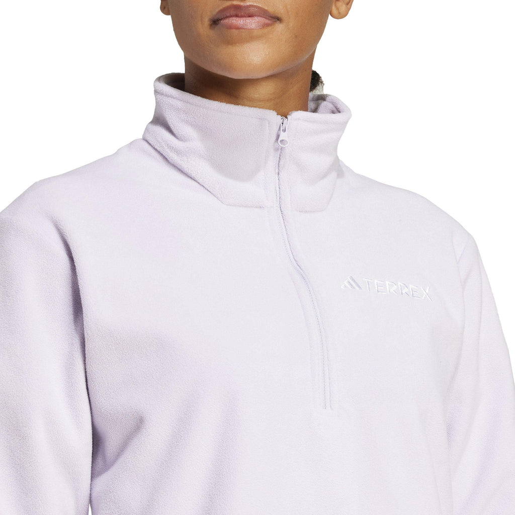 Women's Multi 1/2 Zip Fleece - Purple