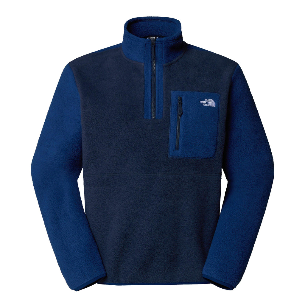 Men's Yumiori 1/4 Zip Fleece Jacket - Navy