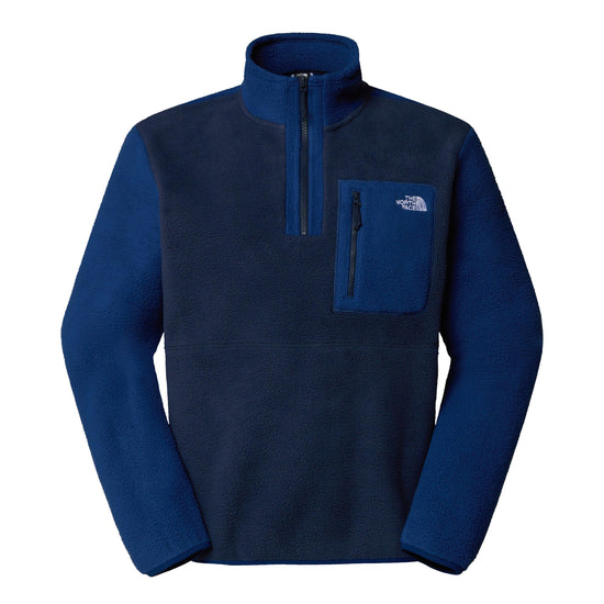 Men's Yumiori 1/4 Zip Fleece Jacket - Navy