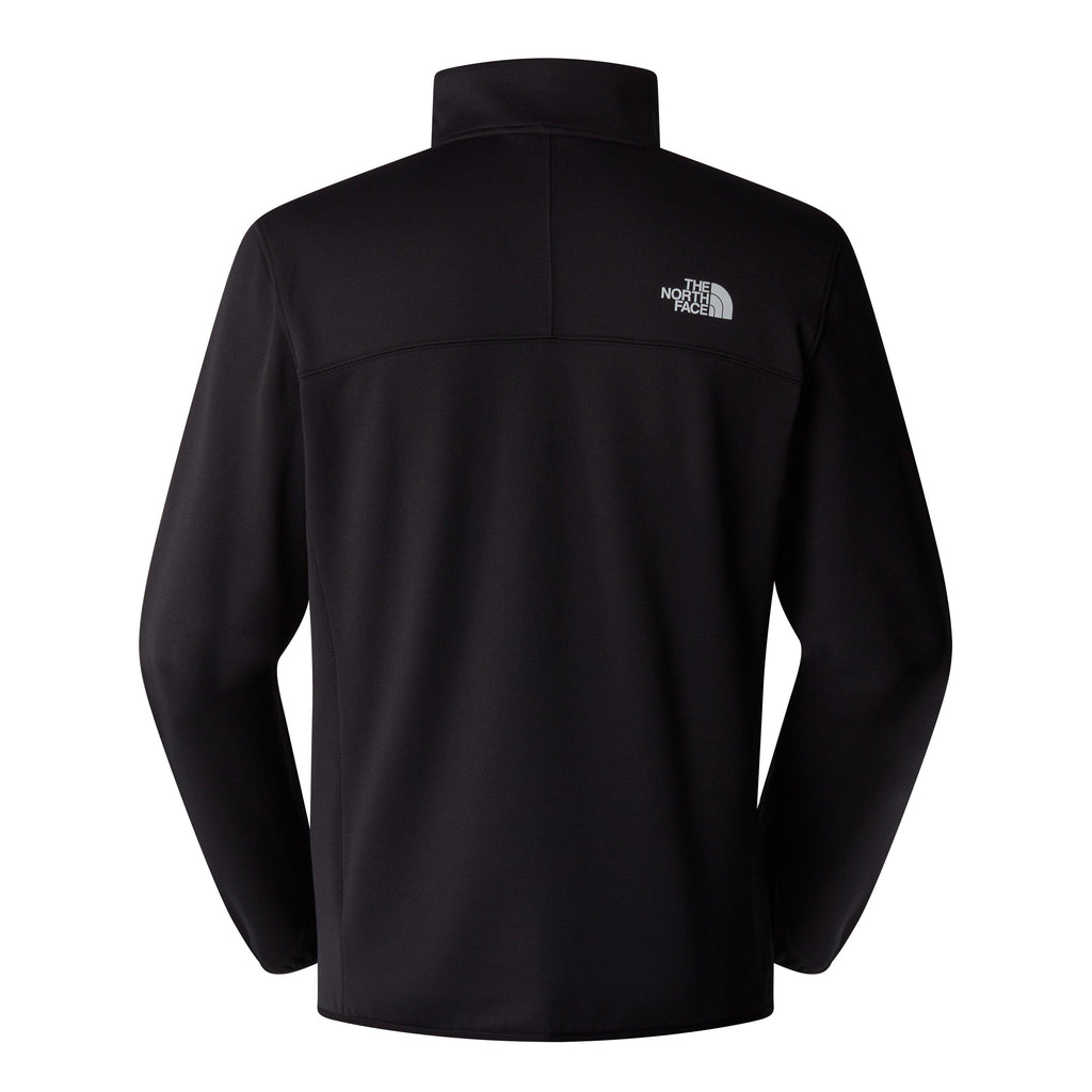 Men's Crest 1/4 Zip Fleece - Black