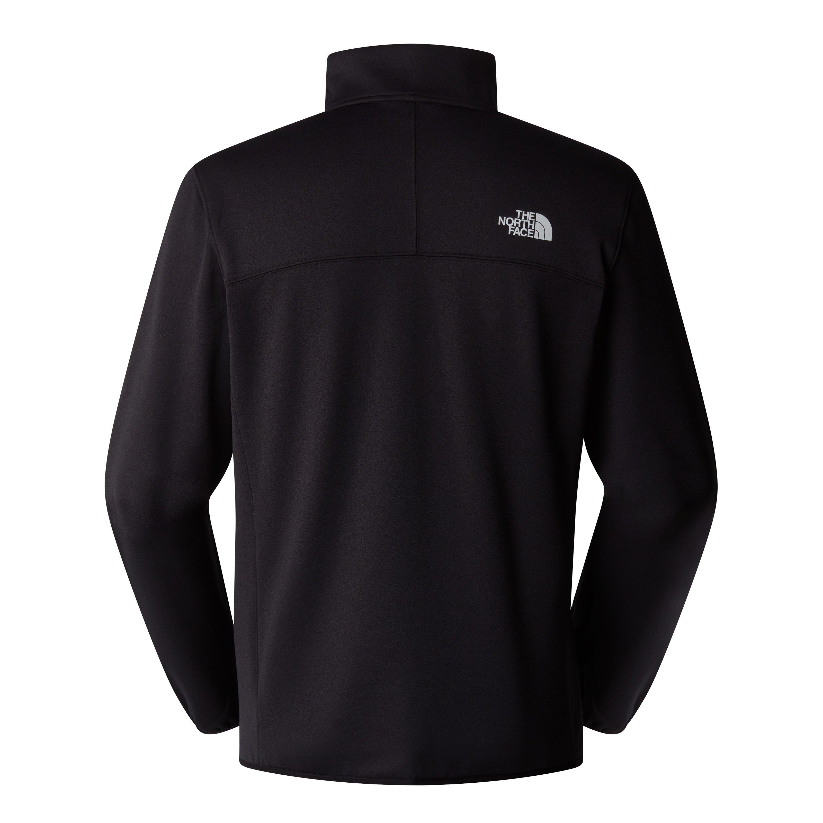 Men's Crest 1/4 Zip Fleece - Black