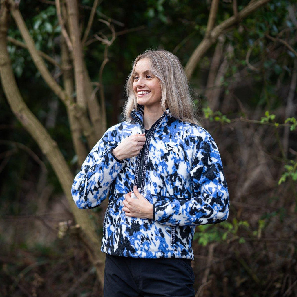 Women's Fleeski 1/4 Zip Pullover Fleece - Multi