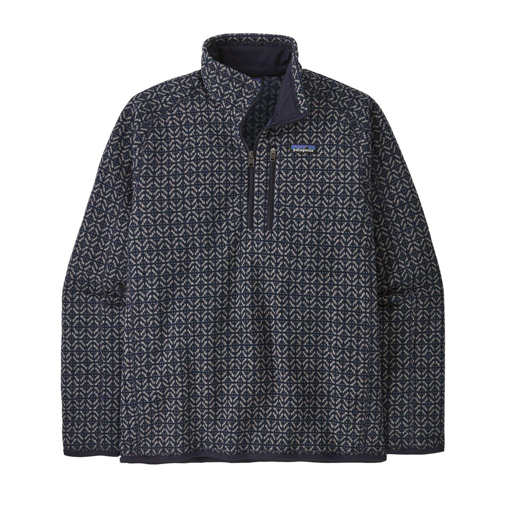 Men's Better Sweater 1/4 Zip Fleece - Blue