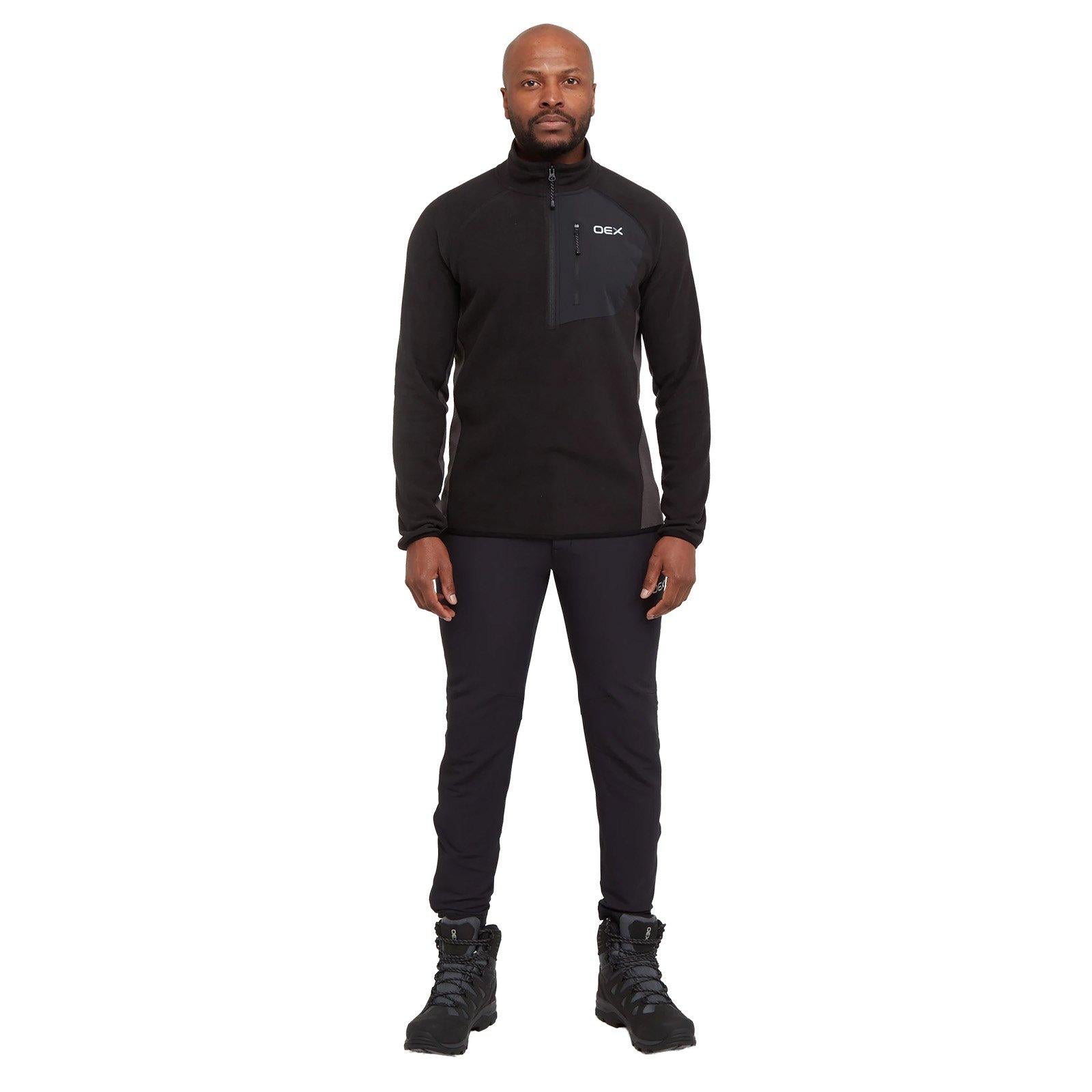 Men's Braewick 1/2 Zip Fleece - Black
