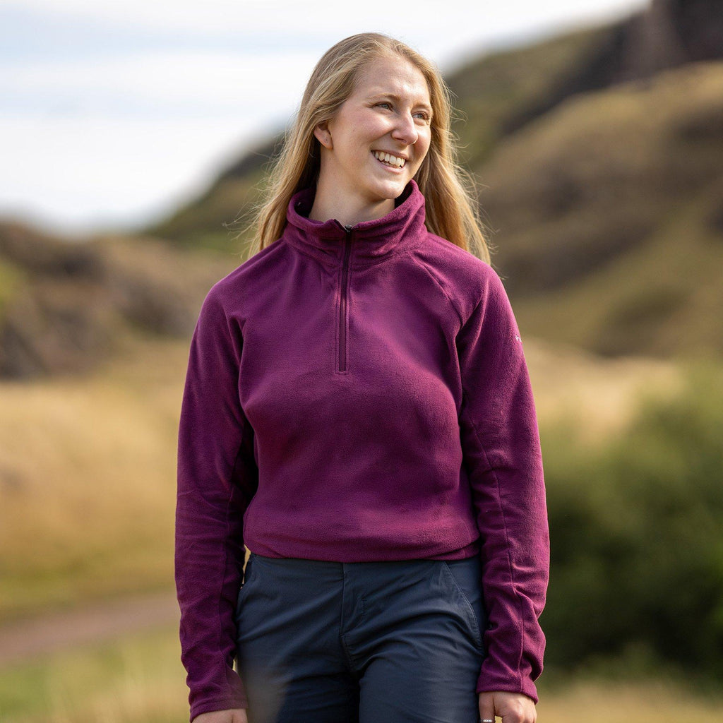 Women's Stratagate 1/2 Zip Fleece - Purple