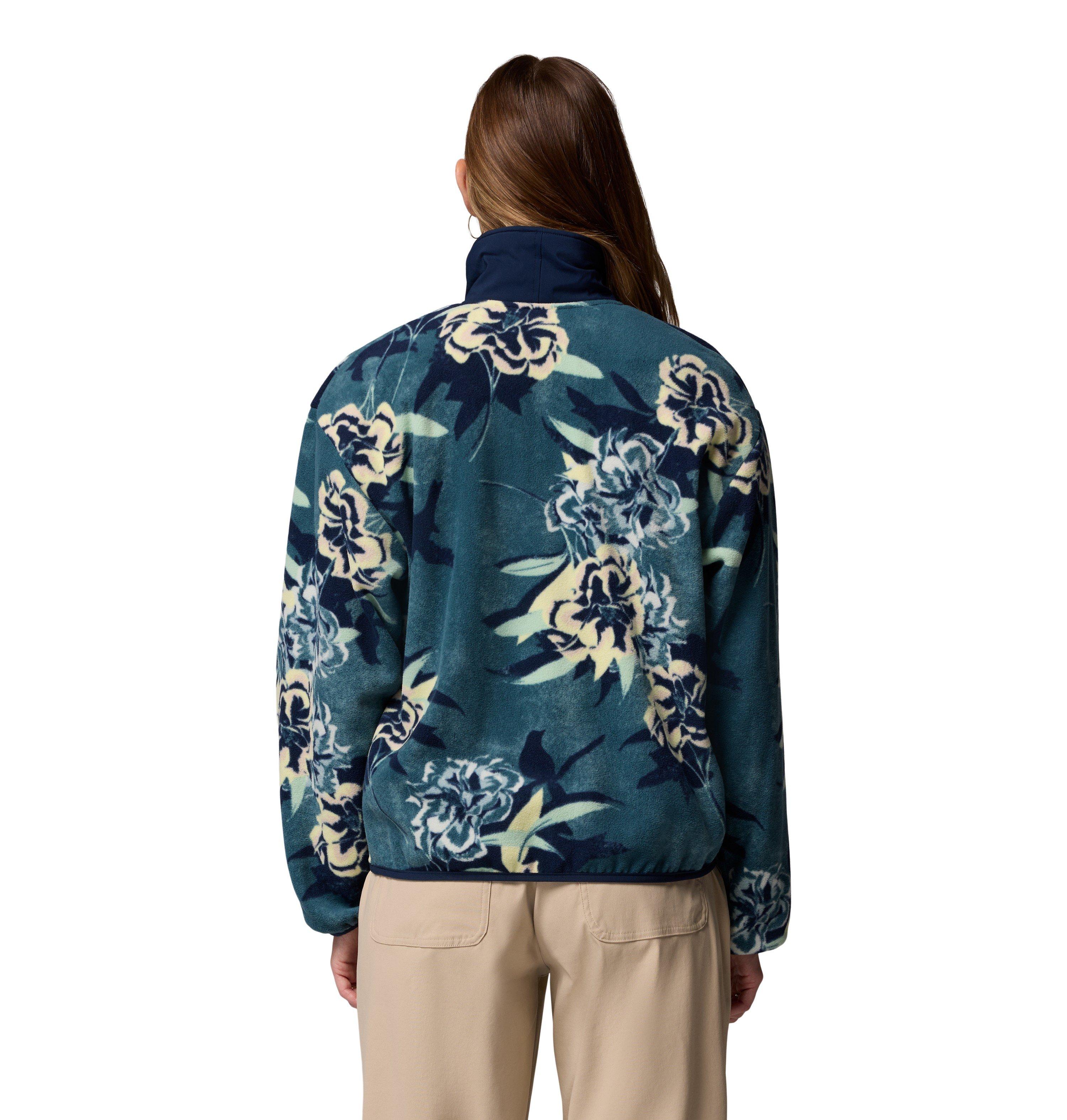 Women's Sequoia Grove Printed 1/2 Zip Fleece - Blue