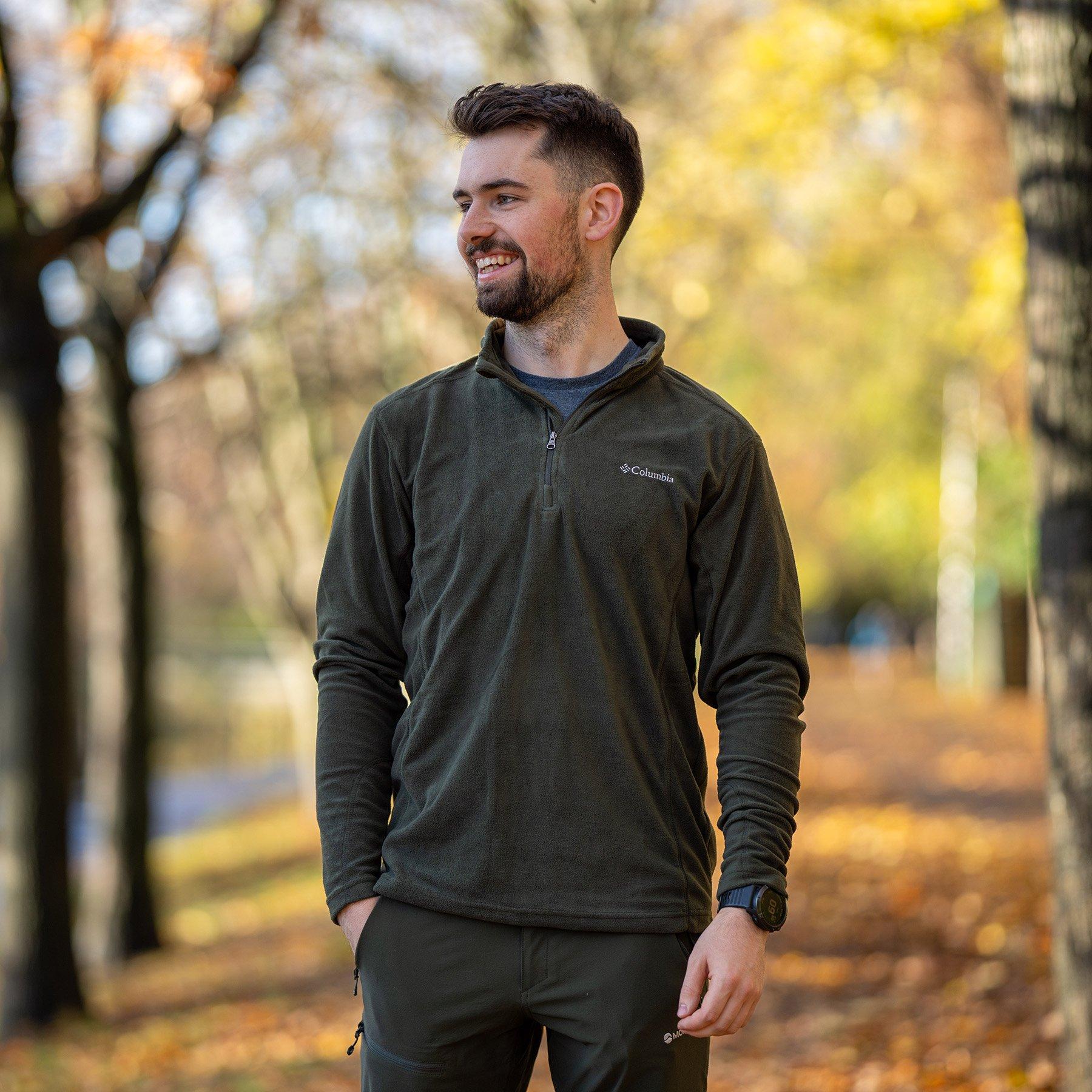Men's Stratagate 1/2 Zip Fleece - Green