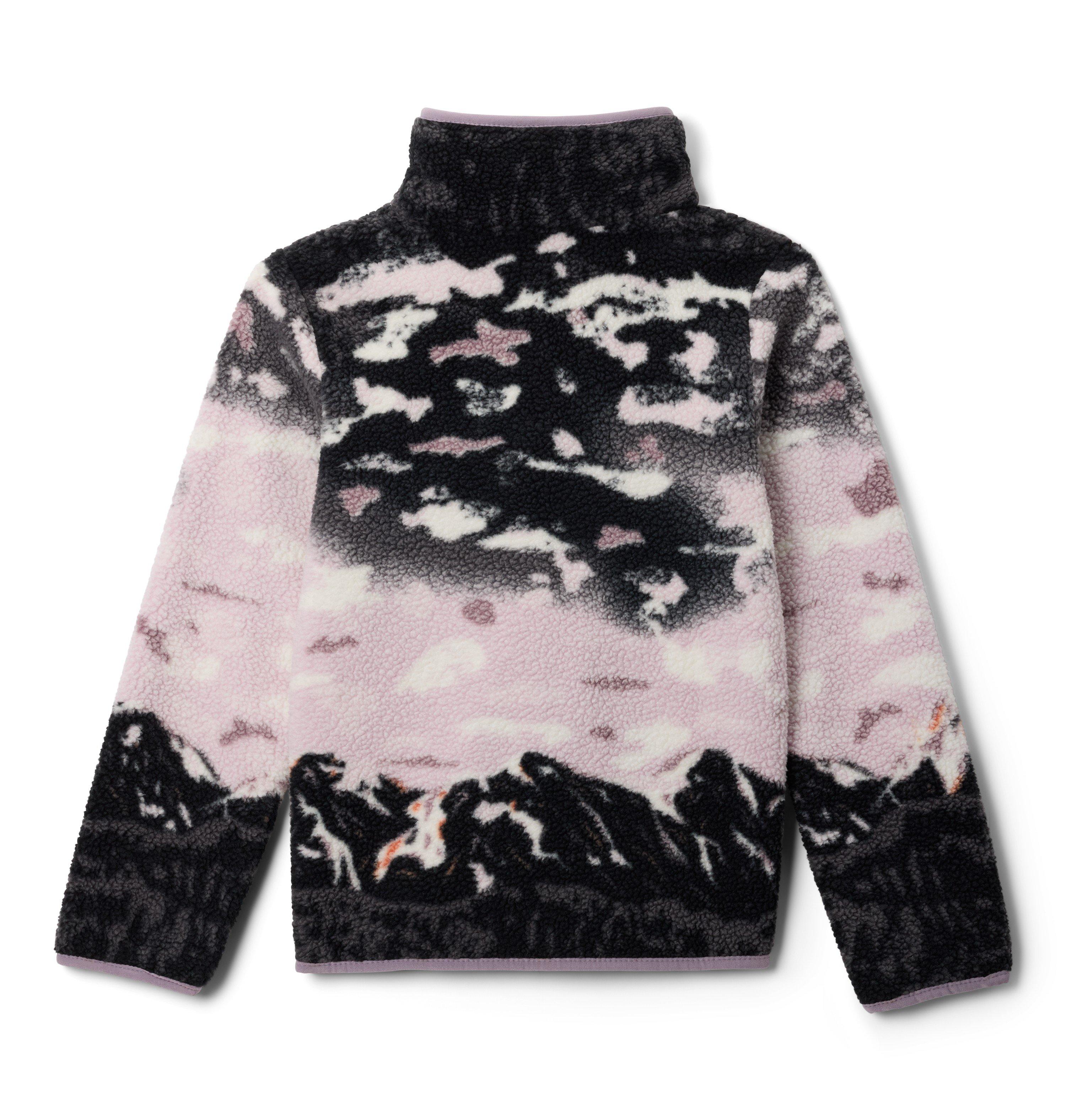 Kids' Helvetia II Printed 1/2 Snap Fleece - Purple