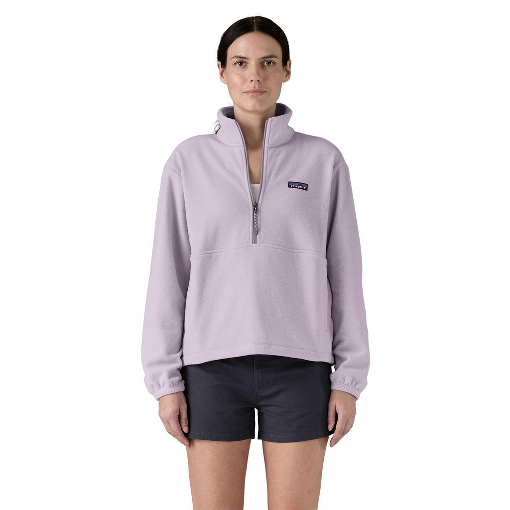 Women's Micro D™ 1/2 Zip Fleece Pullover - Purple