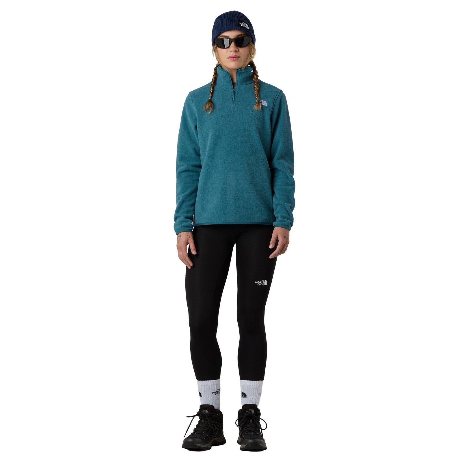 Women's 100 Glacier 1/4 Zip Fleece - Teal