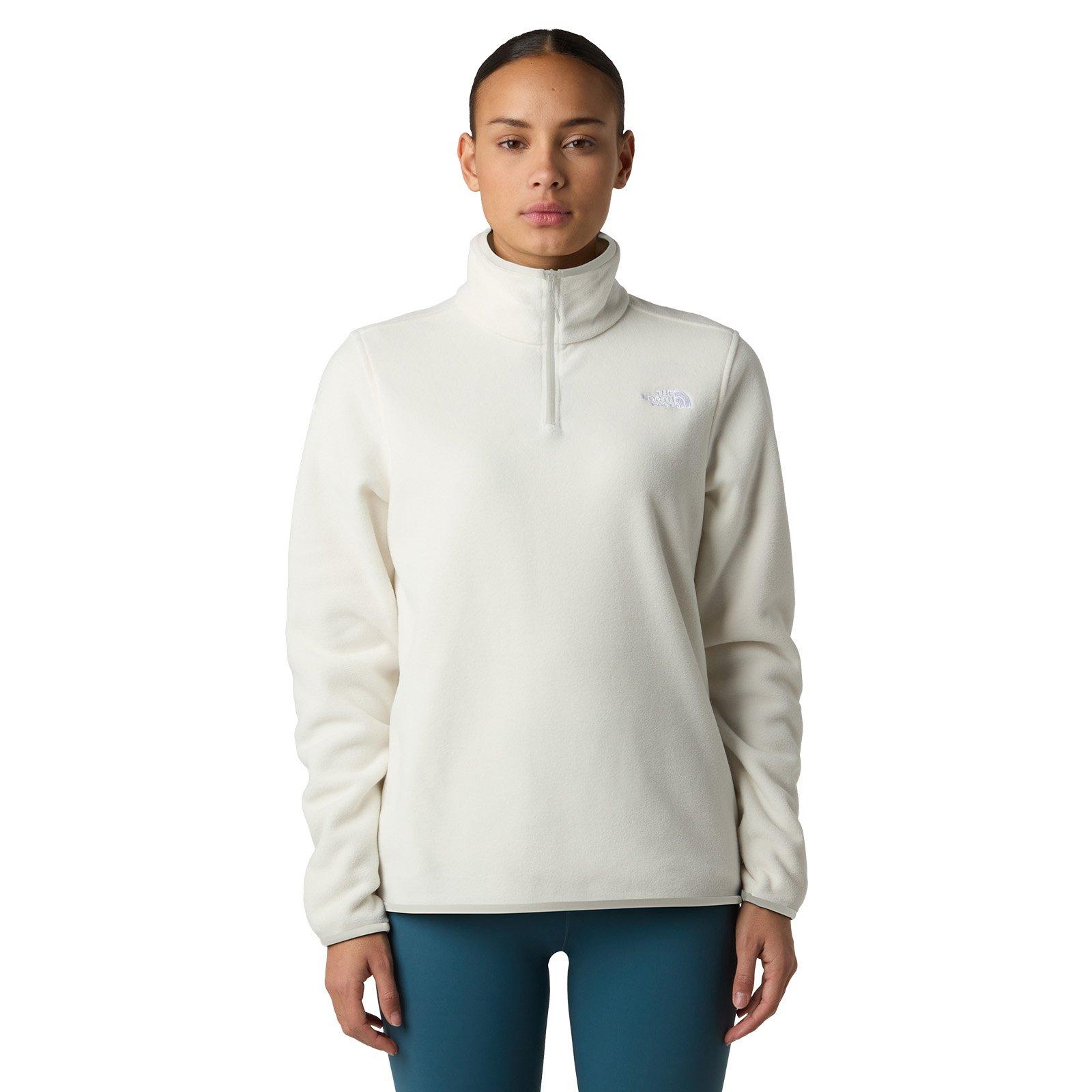 Women's 100 Glacier 1/4 Zip Fleece - White