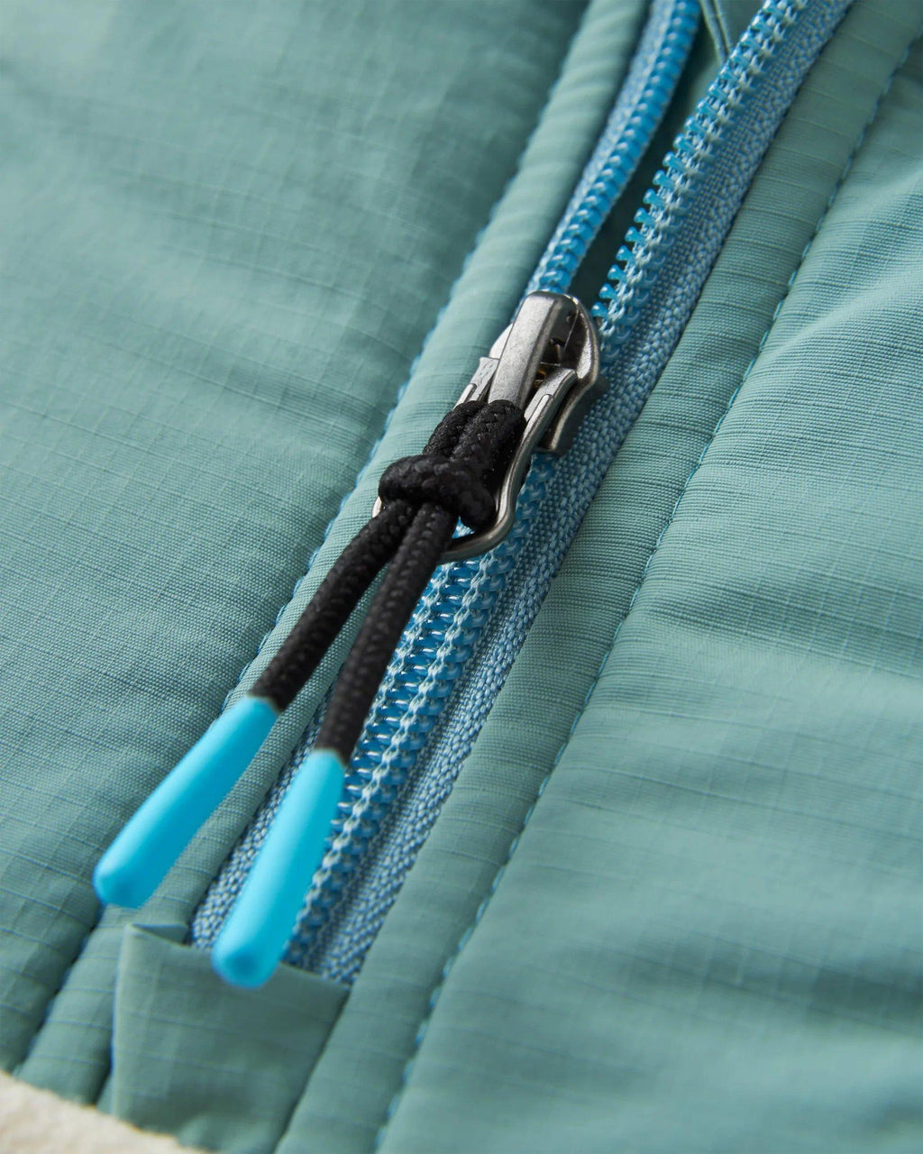 Women's Alexander 1/2 Zip Hooded Fleece - Cream / Blue