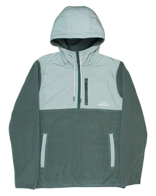 Men's Polar Hybrid 1/4 Zip Fleece - Green