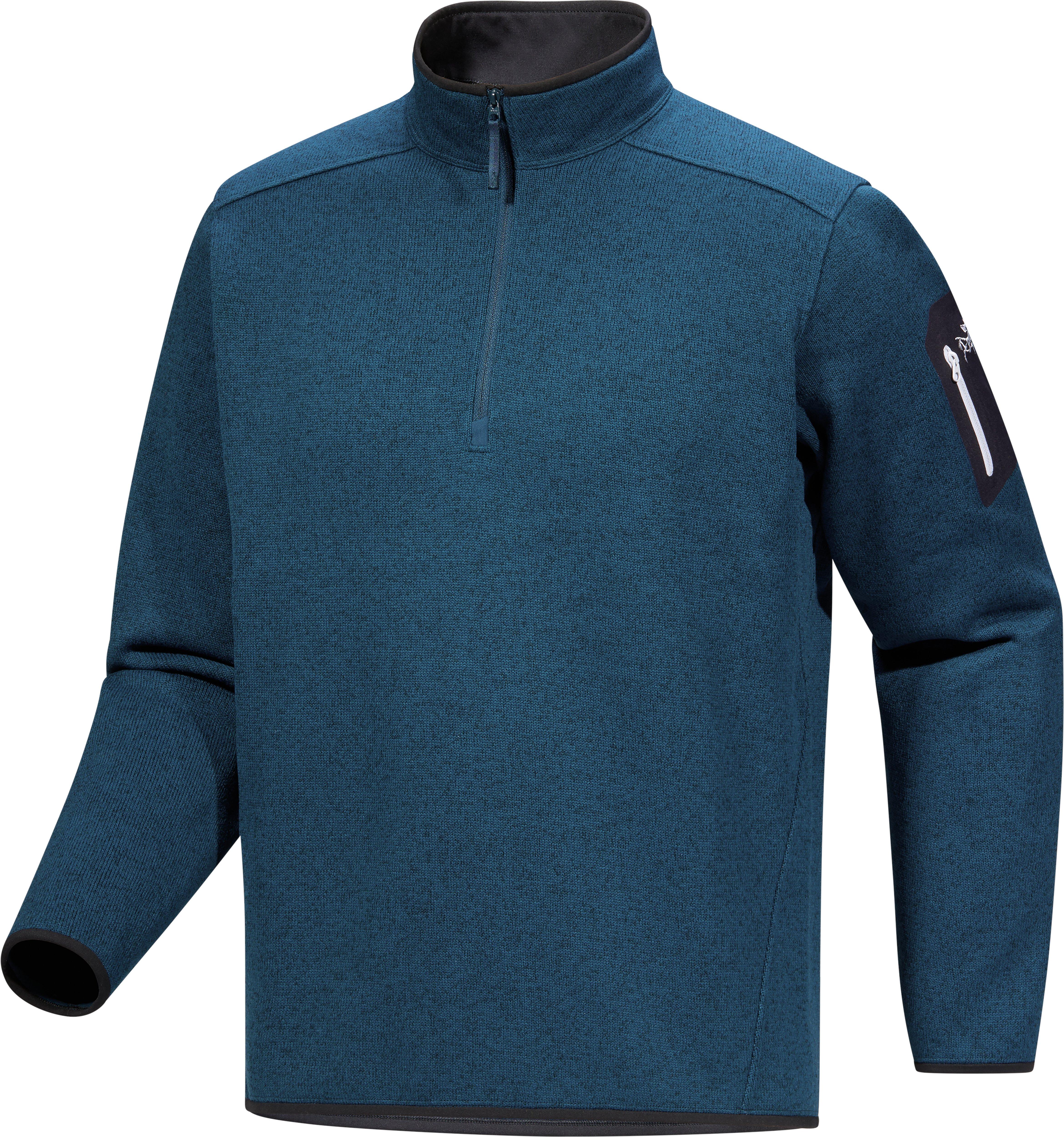 Arc'teryx Men's Covert 1/2 Zip Fleece - Lodestar Heather | Tiso