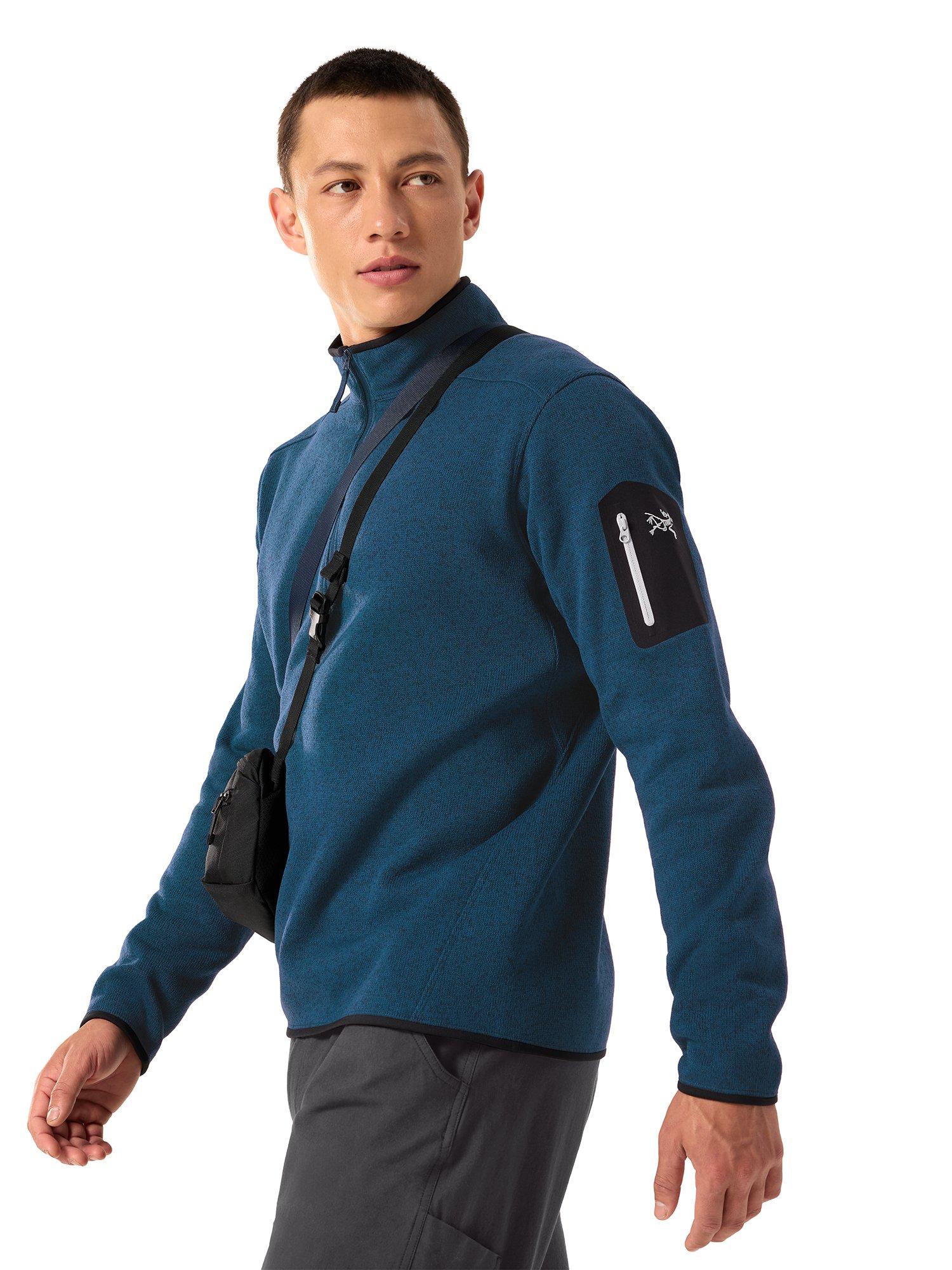 Arc'teryx Men's Covert 1/2 Zip Fleece - Lodestar Heather | Tiso
