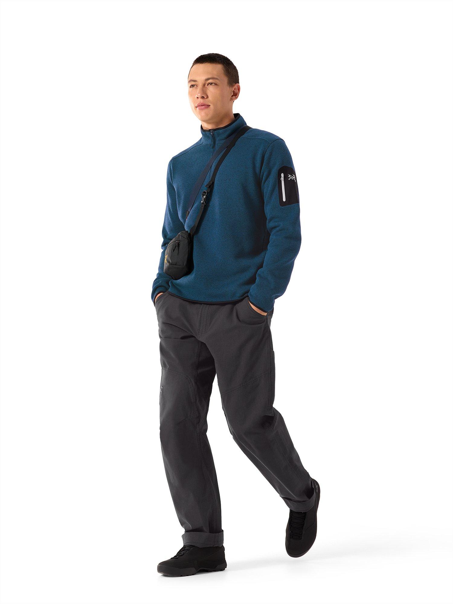 Arc'teryx Men's Covert 1/2 Zip Fleece - Lodestar Heather | Tiso