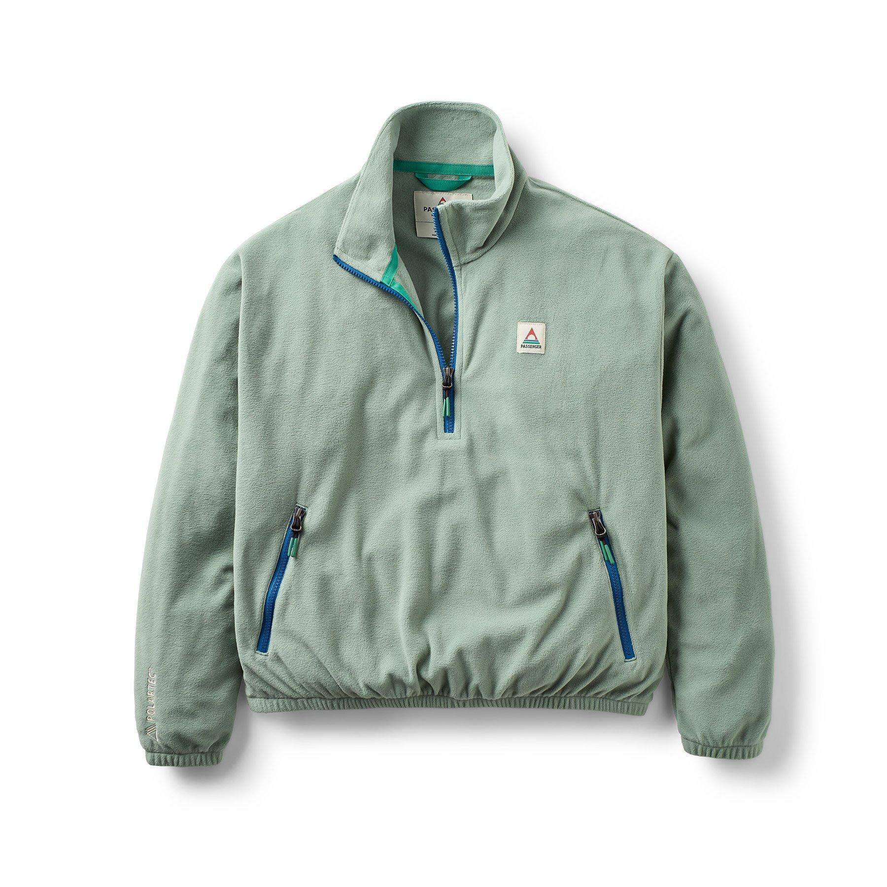 Women's Ayla Micro Polartec 1/2 Zip Fleece - Green