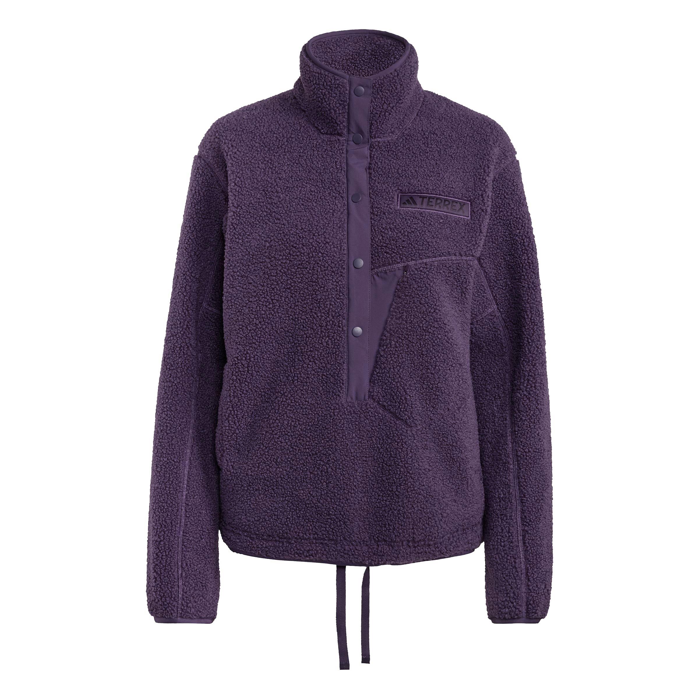 Women's Xploric High Pile Snap Fleece - Purple