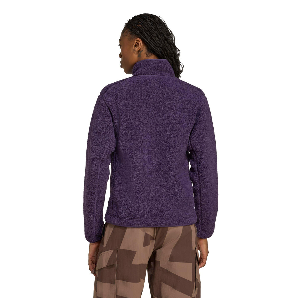 Women's Xploric High Pile Snap Fleece - Purple