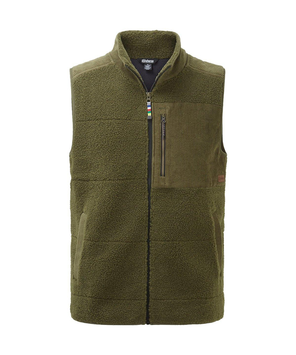 Men's Rangeli Fleece Vest - Green