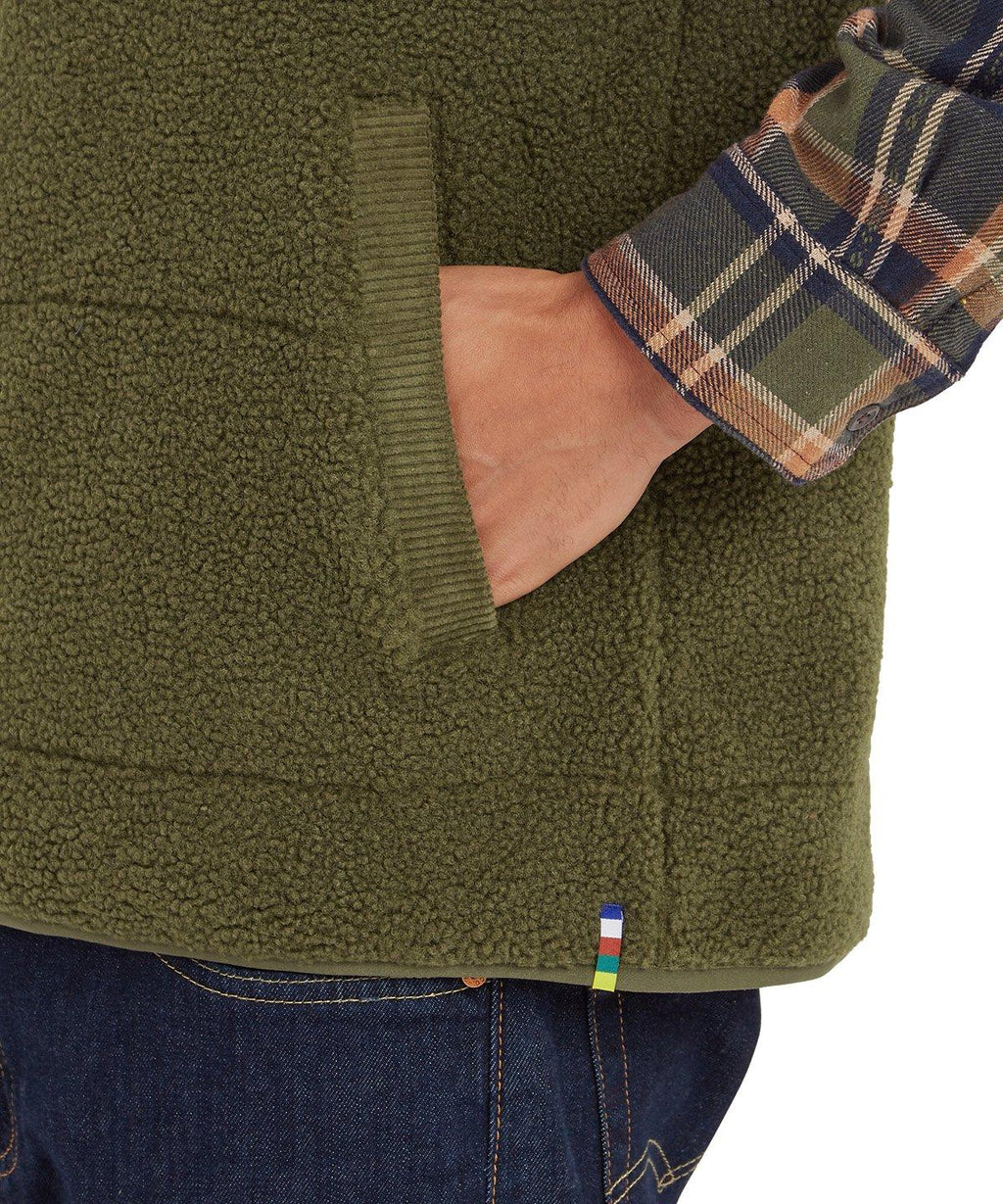 Men's Rangeli Fleece Vest - Green