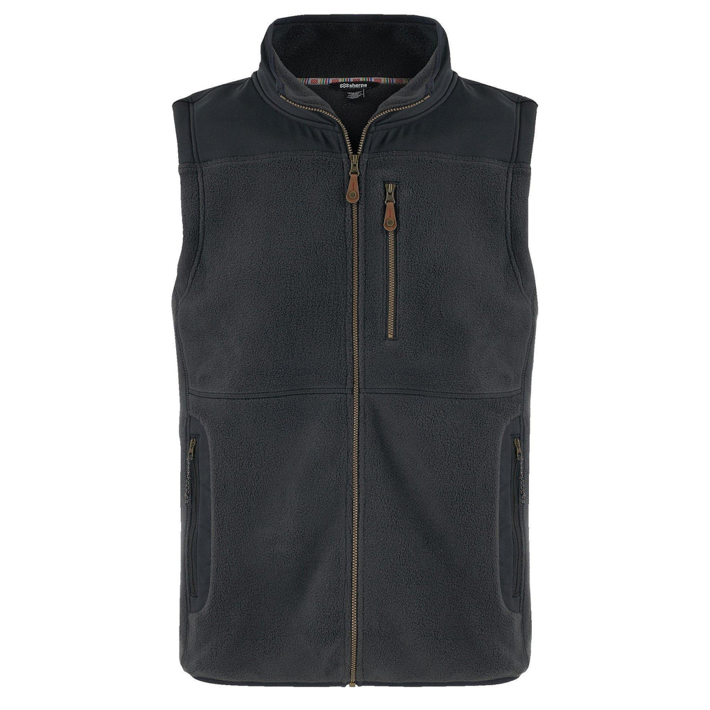 Men's Sanani Fleece Vest - Black