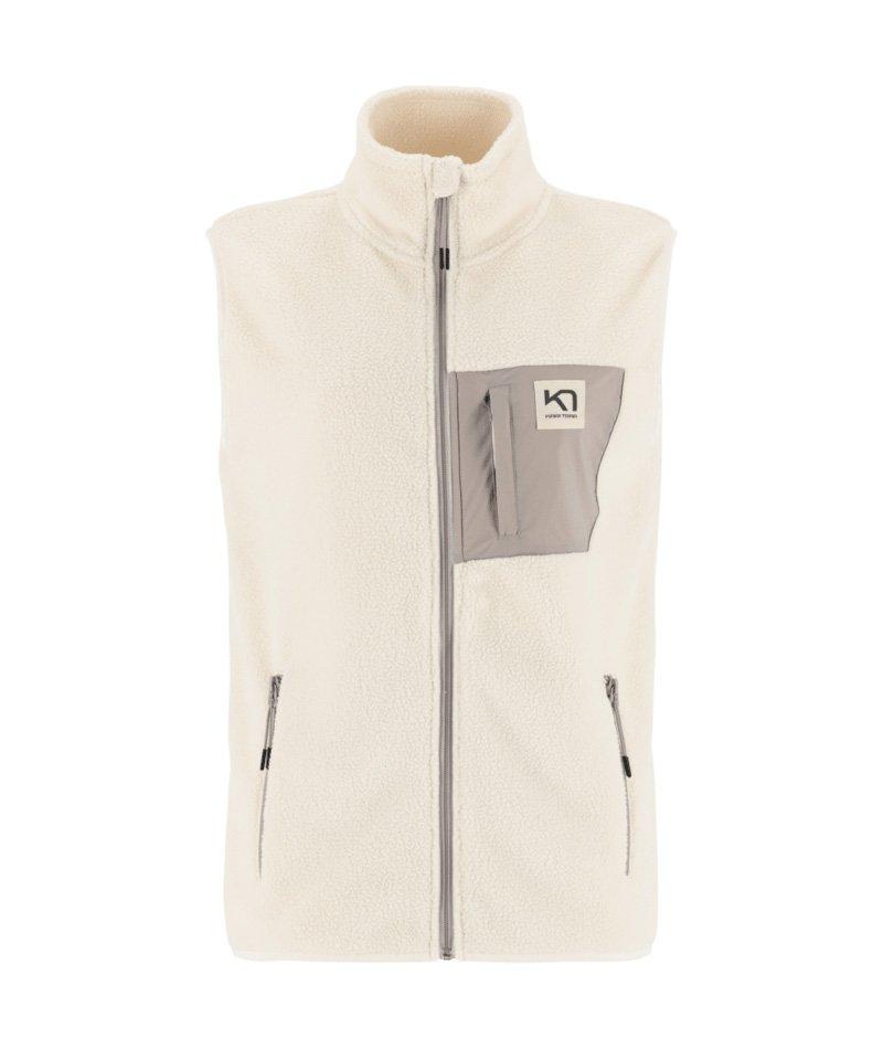 Women's Rothe Fleece Vest - Cream