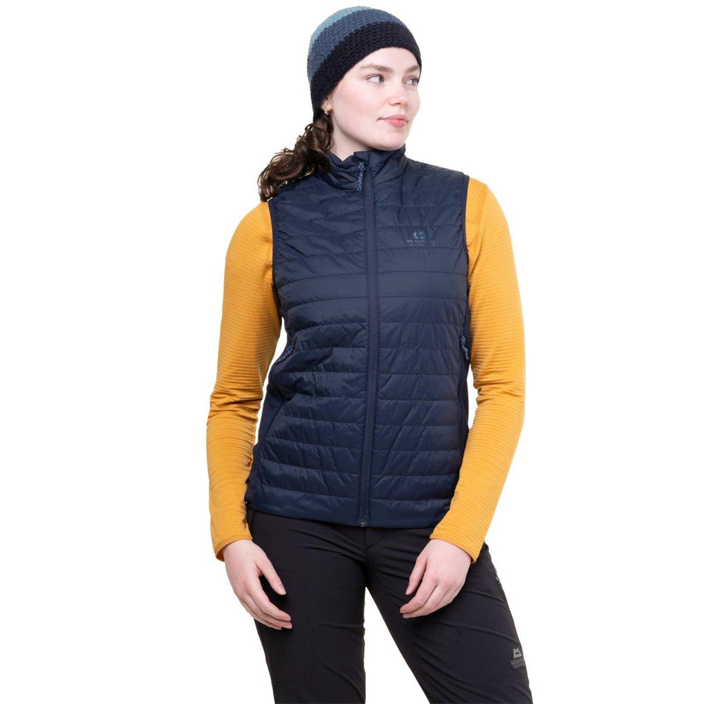 Women's Fractal Vest - Navy
