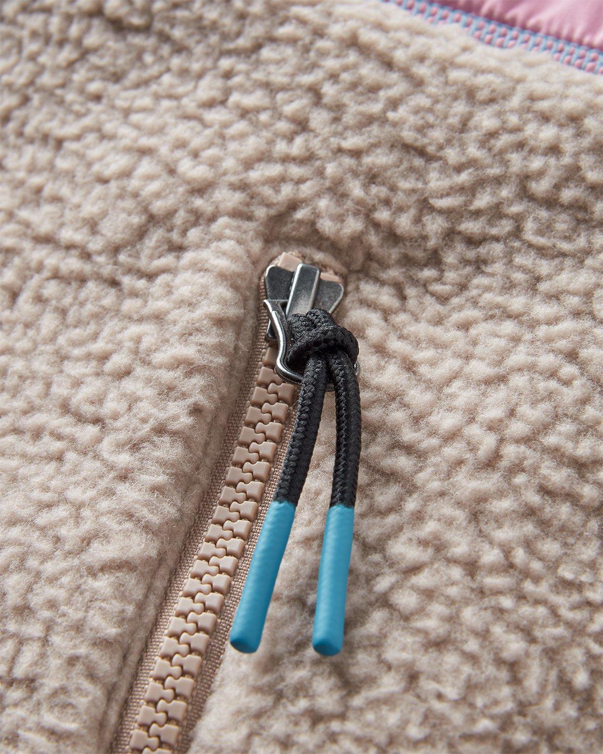 Women's Fairbanks Sherpa Gilet - Blue / Cream