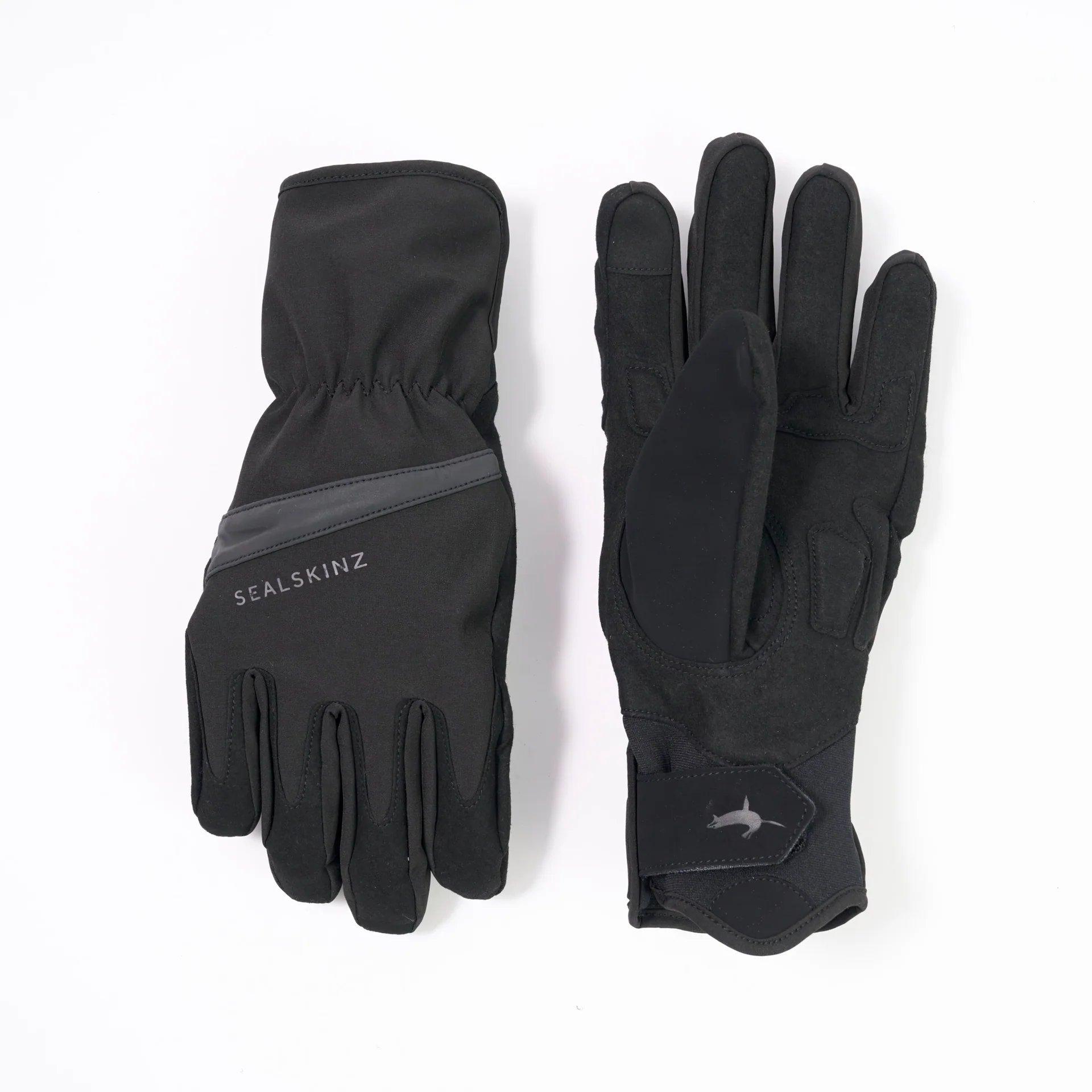 Men's Bodham Waterproof Cycling Gloves - Black