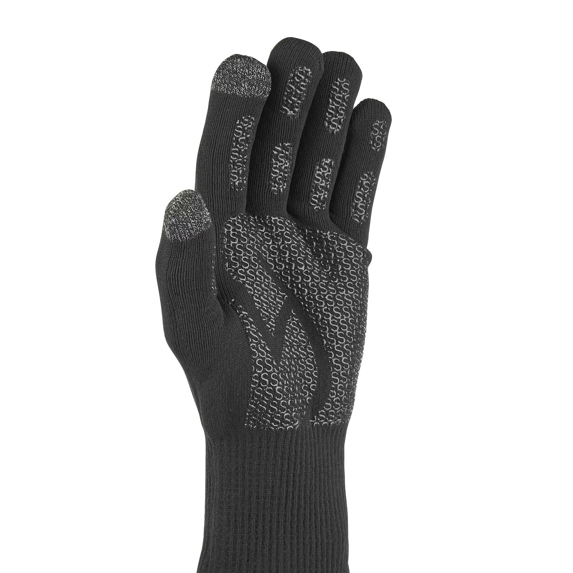 Men's Anmer Waterproof Ultra Grip Glove - Black