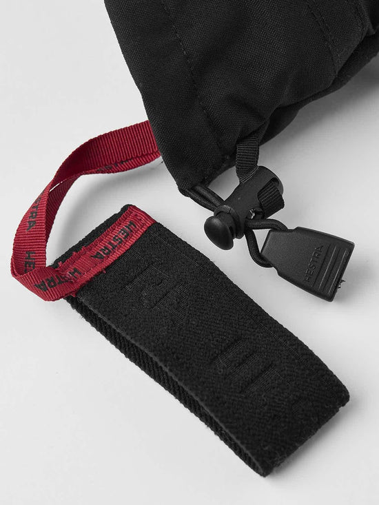 Women's Heli Ski 3 Finger Glove - Black