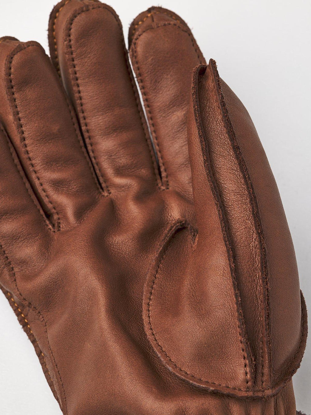 Men's Hestra Wakayama Glove - Bordeaux/Brown