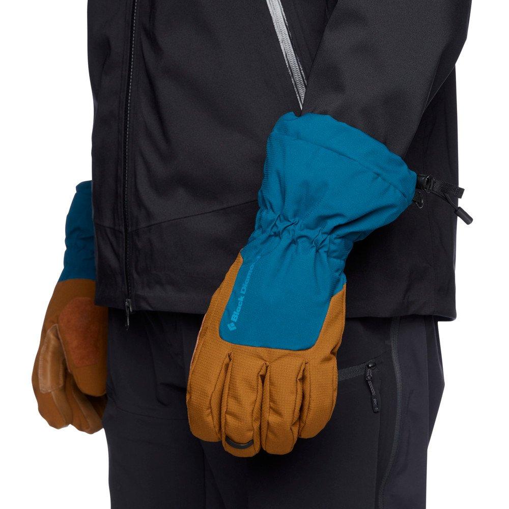 Men's Glissade Waterproof Gloves - Blue