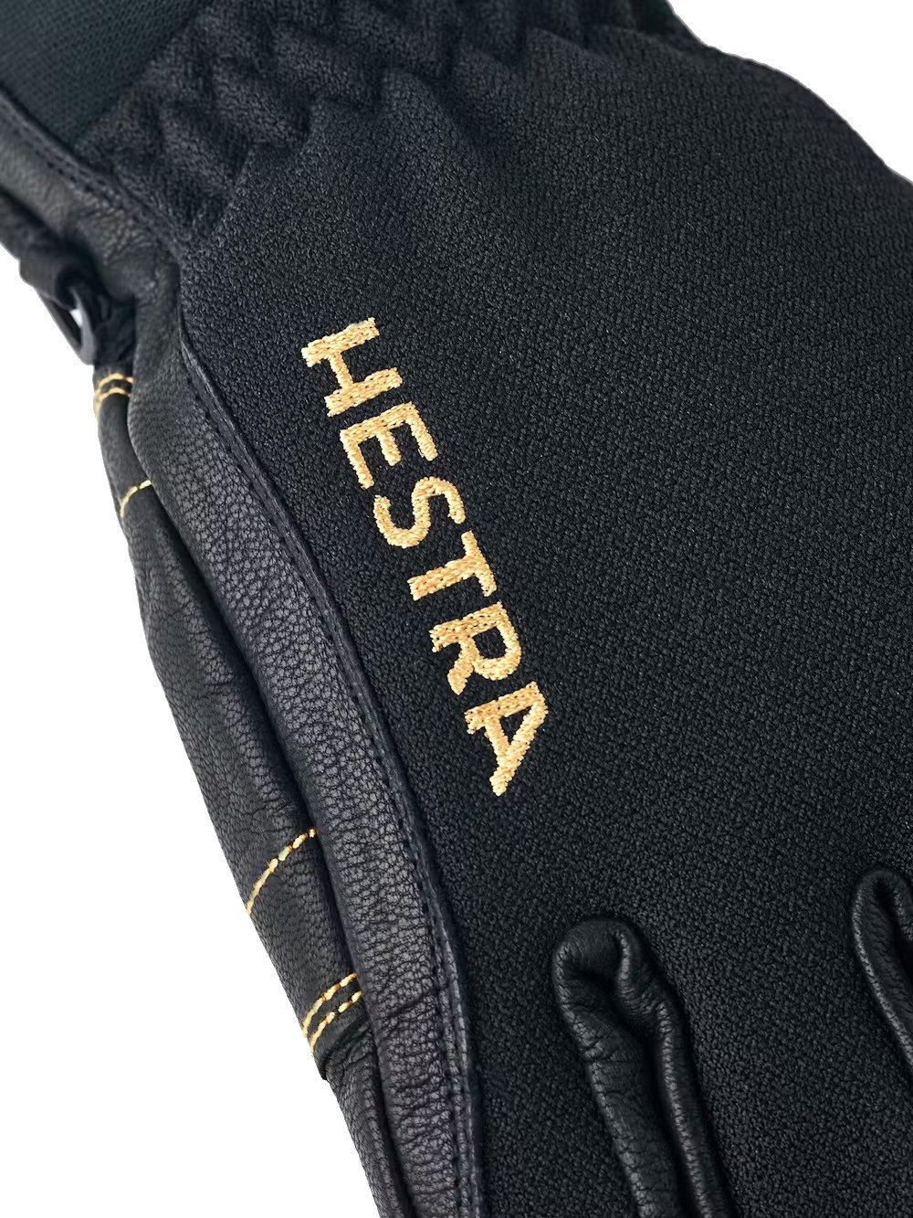 Men's Army Leather GORE-TEX Short Gloves - Black