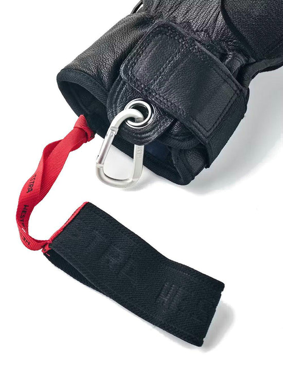 Men's Army Leather GORE-TEX Short Gloves - Black