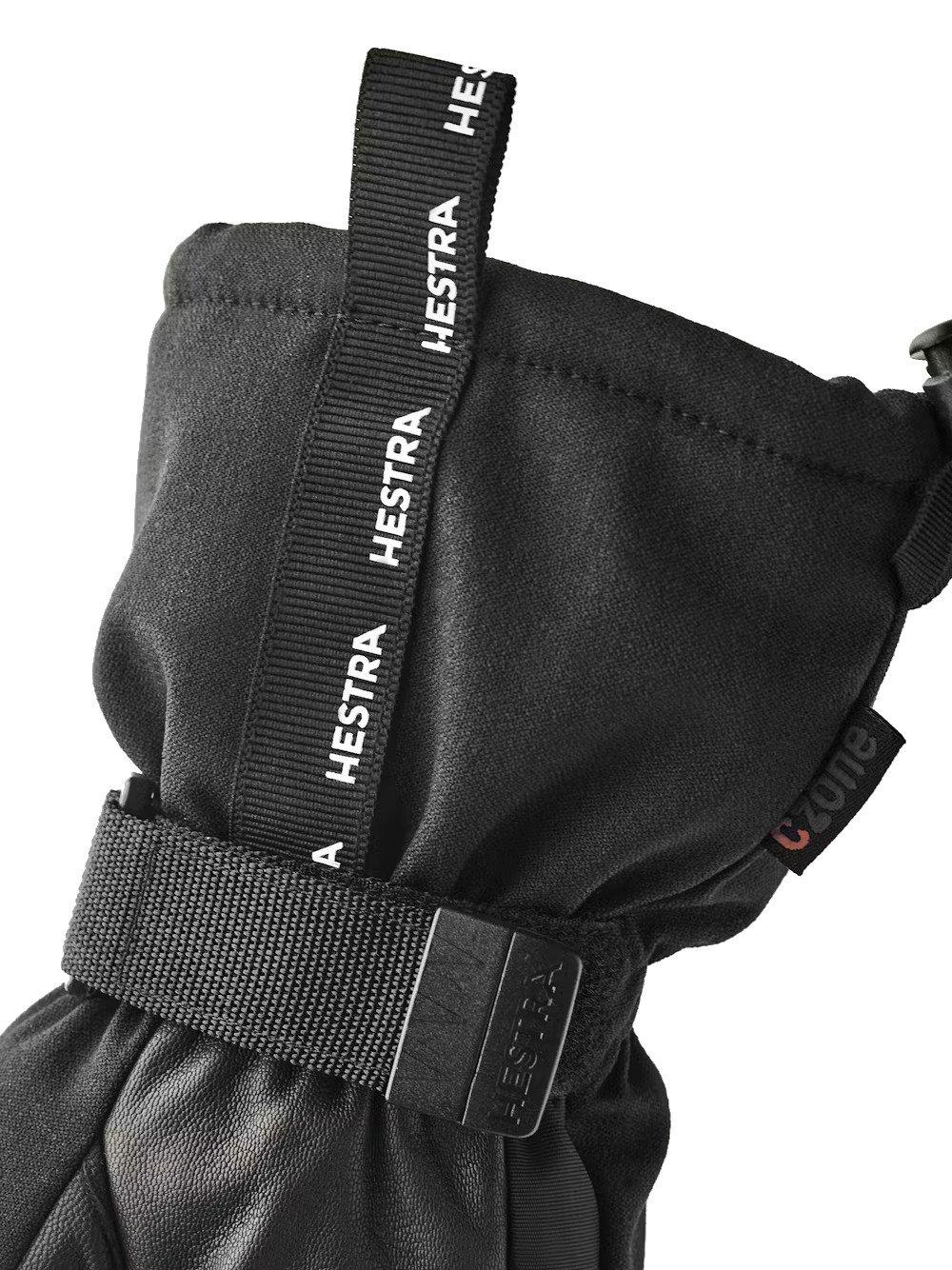 Men's CZone Mountain 3-Finger Ski Gloves - Black