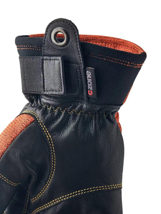 Men's Couloir Ski Gloves - Red / Black