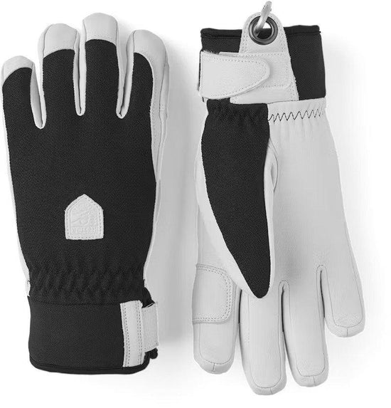 Women's Army Leather Patrol Gloves - Black