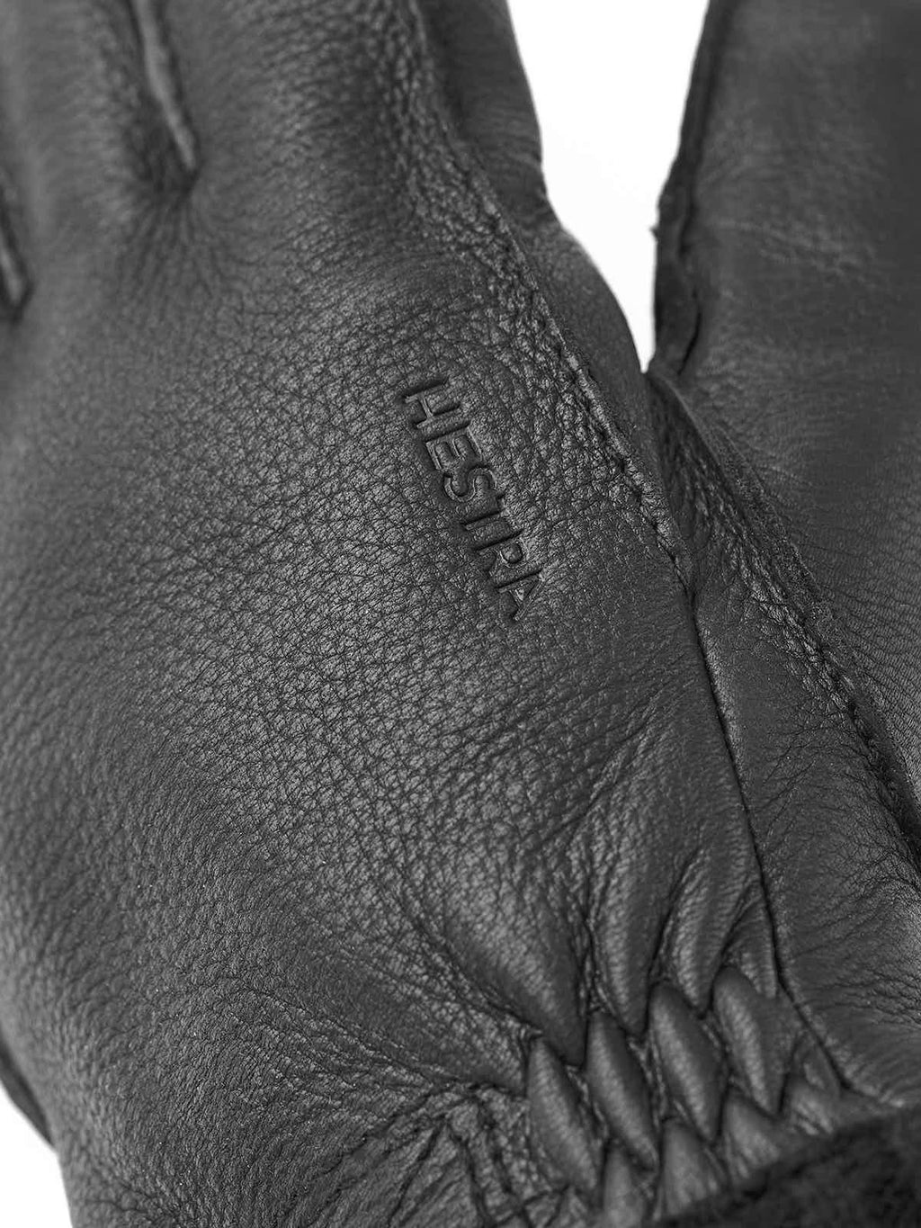 Deerskin Primaloft Rib Glove - Black