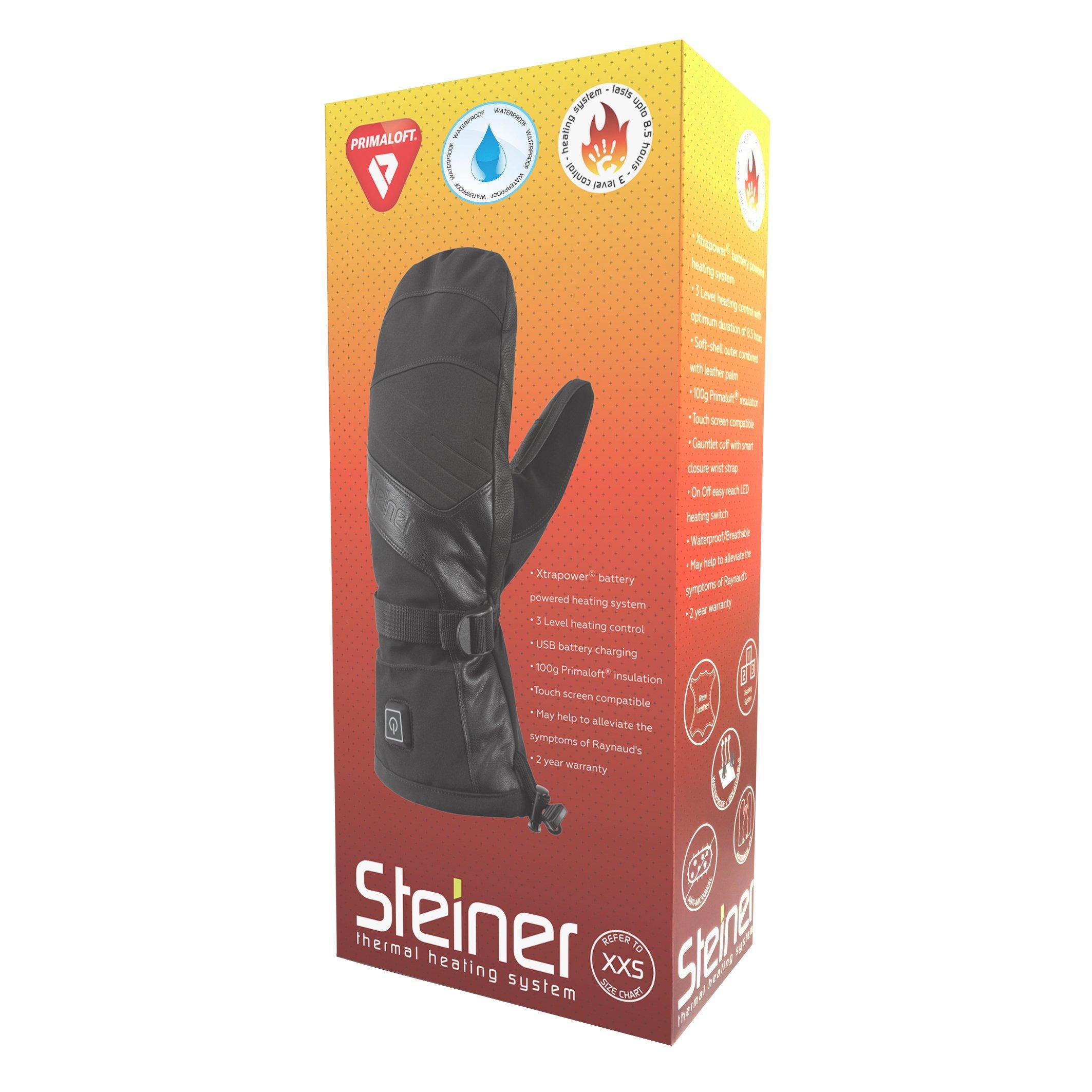 Unisex Radiator Mittens - Black