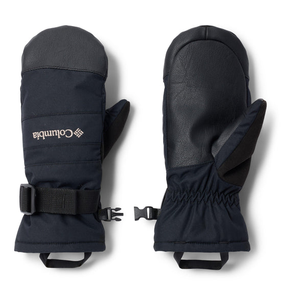 Kids' Whirlibird III Waterproof Ski Mitts - Black
