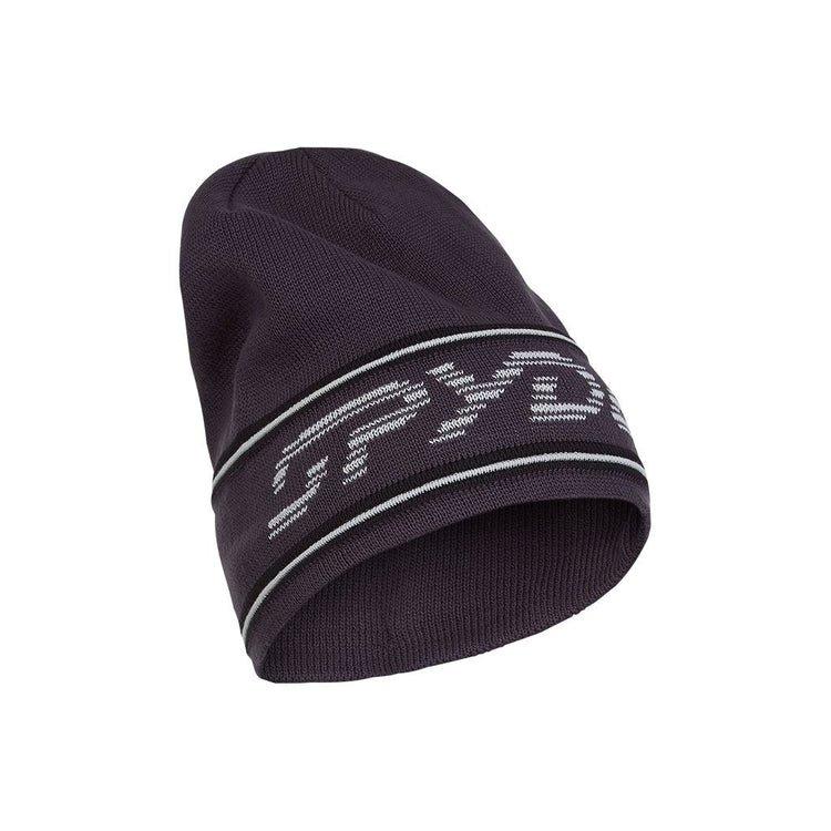 Retro Logo Knit Hat - Ebony
