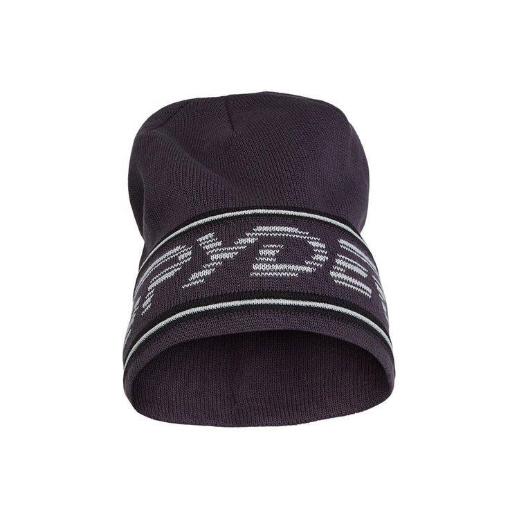 Retro Logo Knit Hat - Ebony