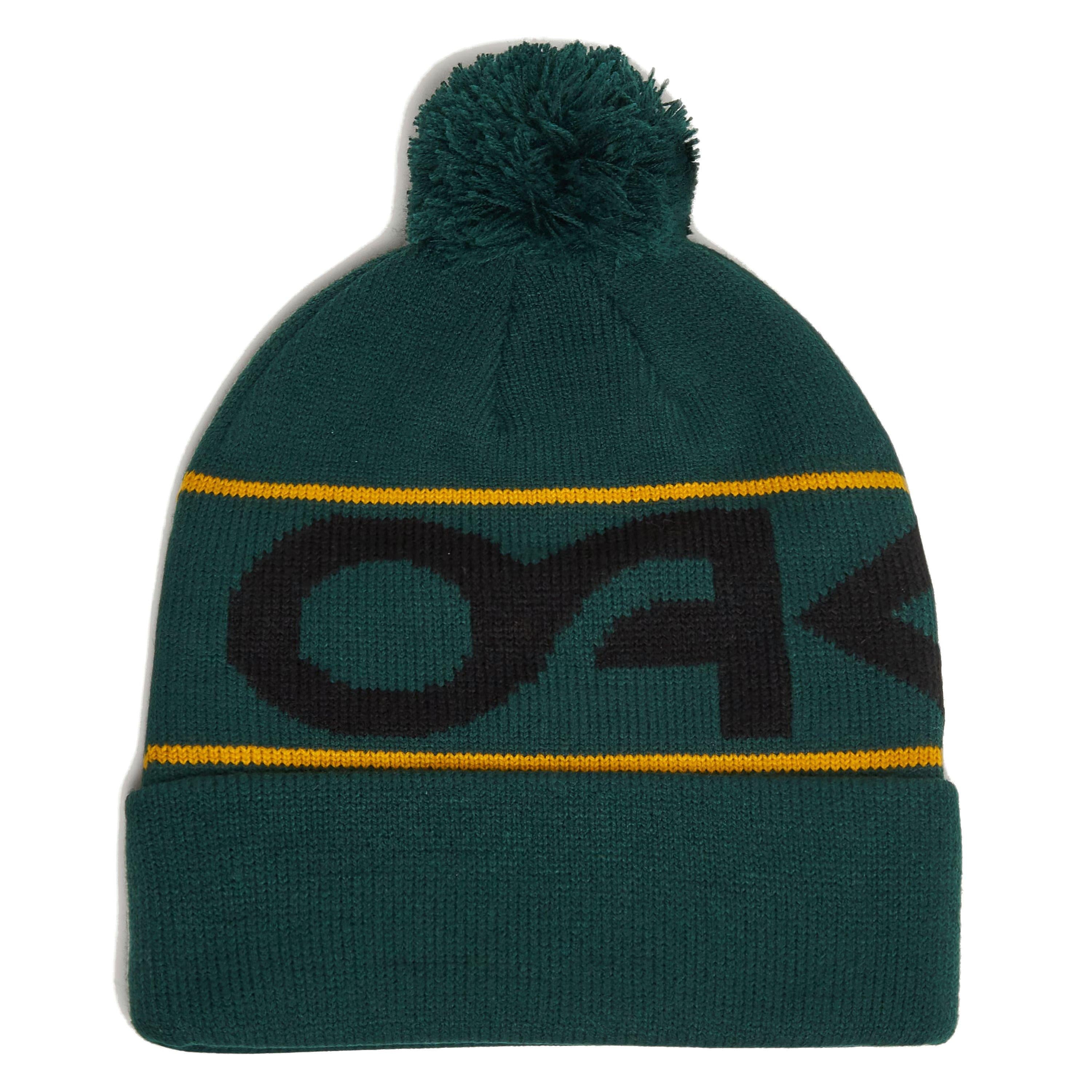 Factory Cuff Beanie - Hunter Green/Yellow
