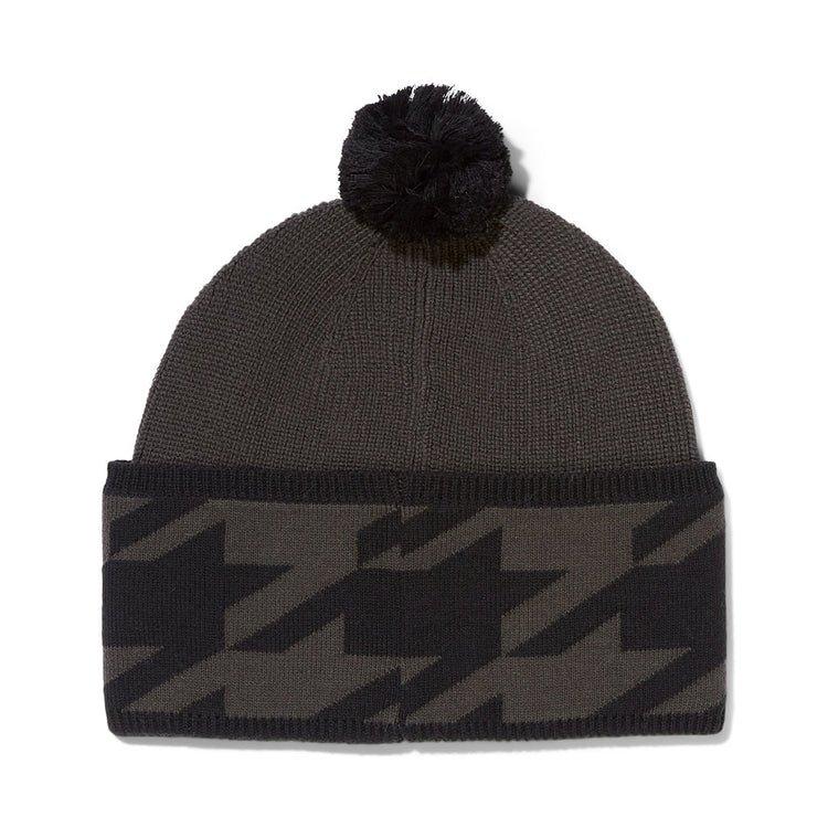 Women's Houndstooth Beanie - Wintermoss Grey
