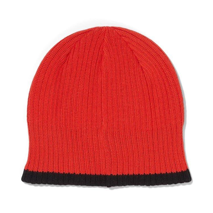 Men's Logo Beanie - Volcano Red