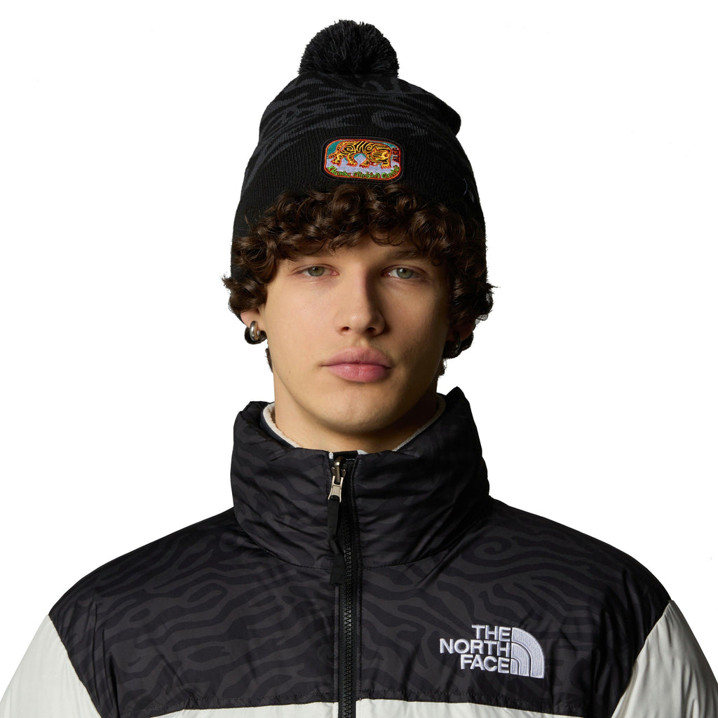 Unisex Ski Tuke Beanie - Black
