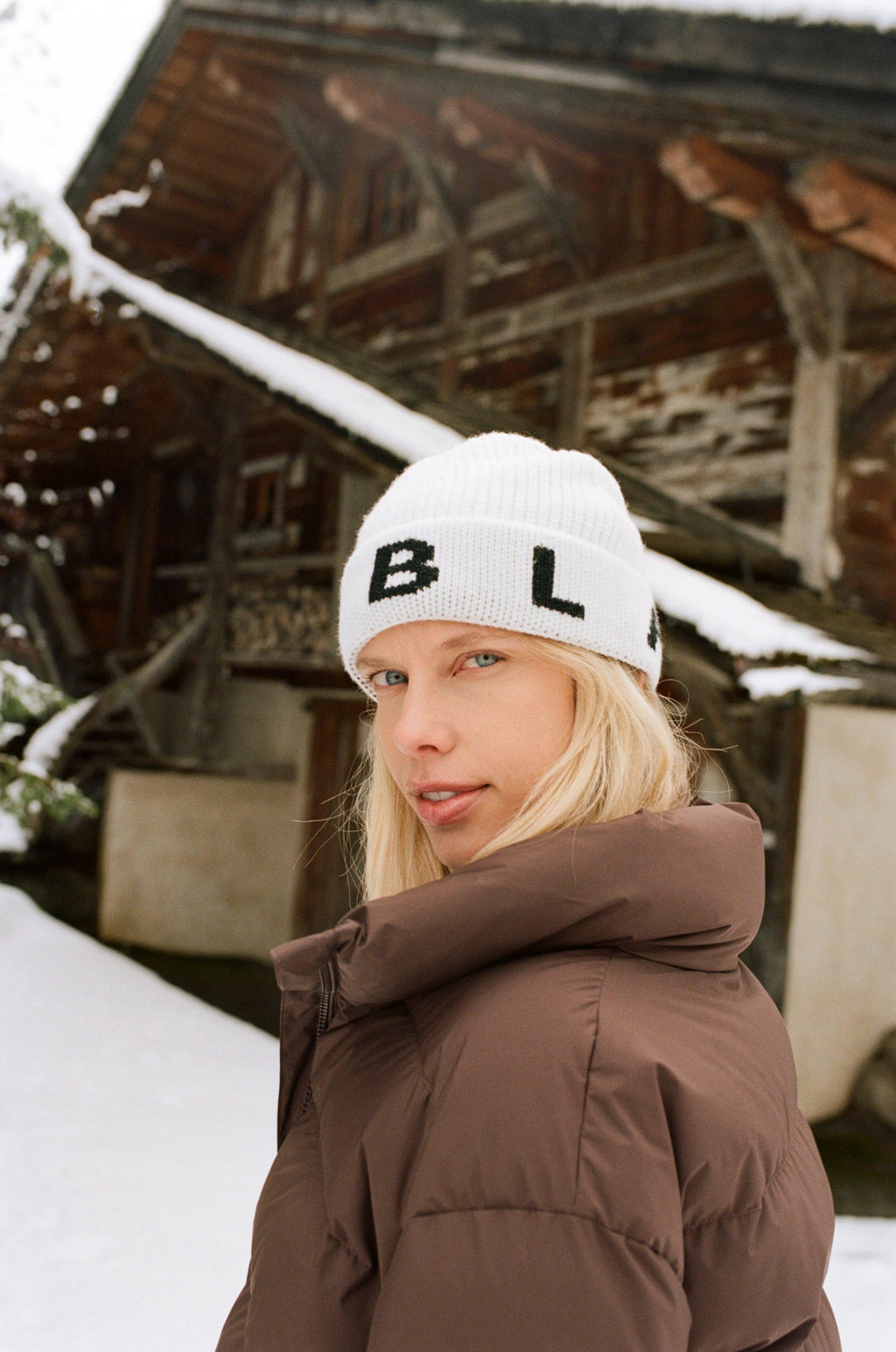 Women's Knit Beanie - White