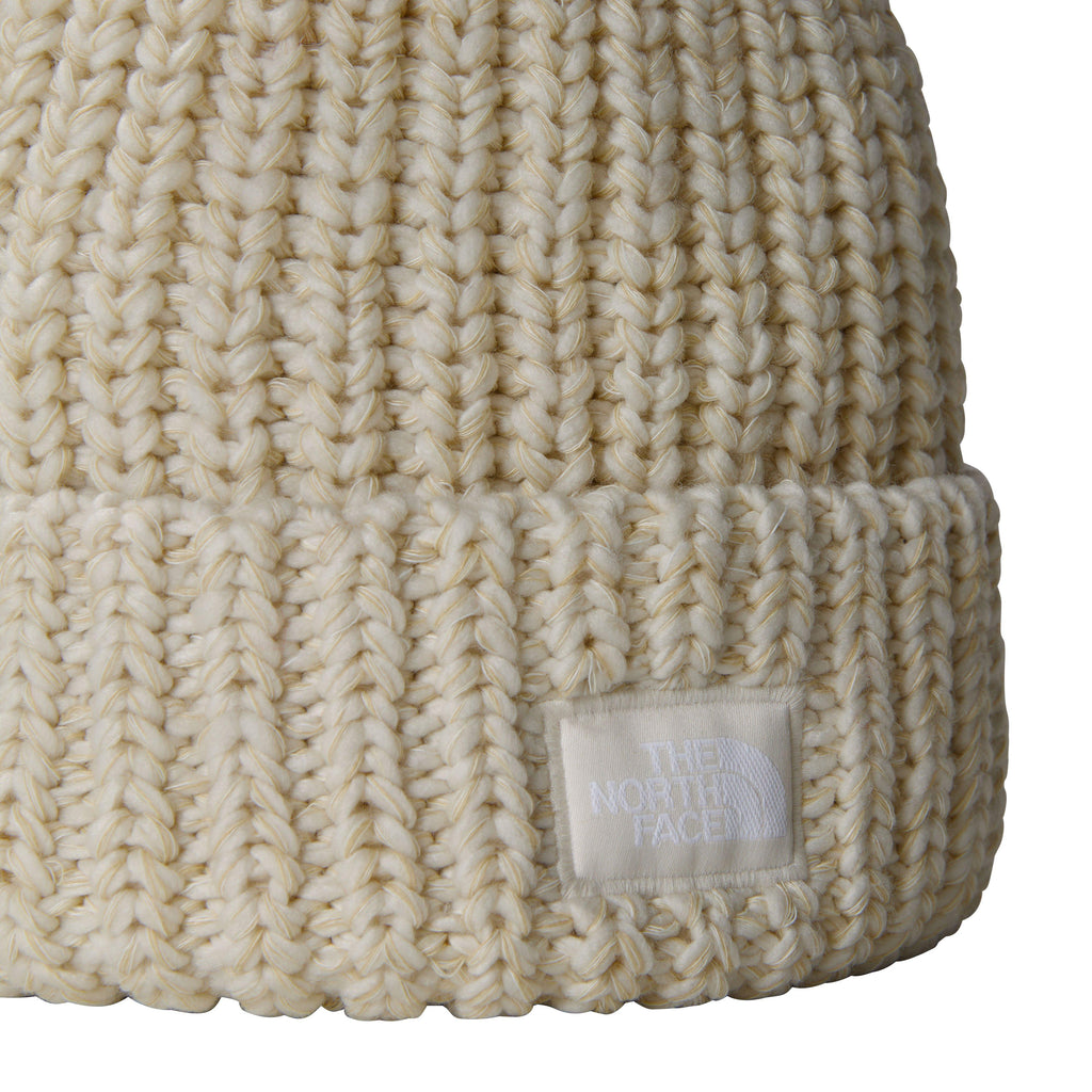 Women's Cosy Chunky Cabin Beanie - White